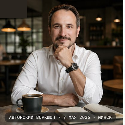 Андрей Цыган · Авторский воркшоп · 14 мая 2026 · Минск